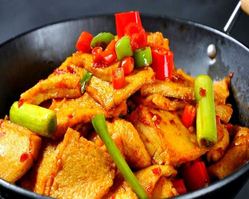 干锅千叶豆腐