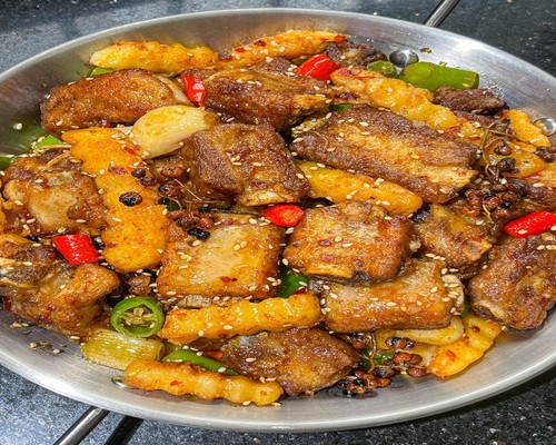 麻辣土豆排骨