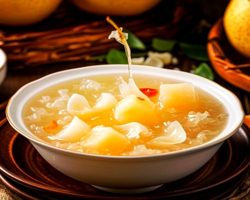 百合银耳羹