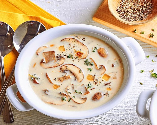 奶油蘑菇汤