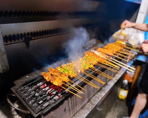炭火烧烤